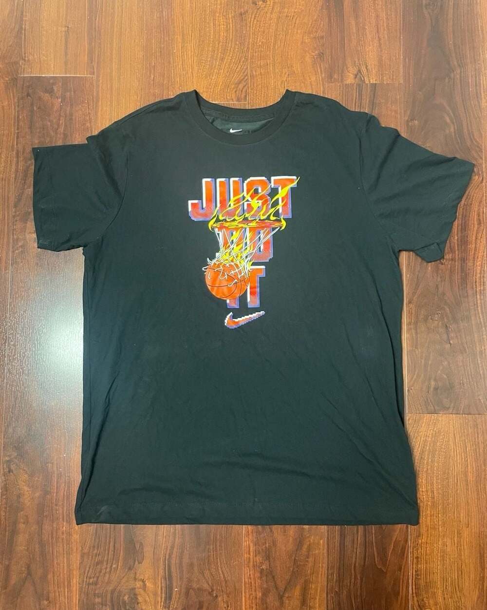 Nike Dri-FIT Basketball Graphic T-Shirt Black XL